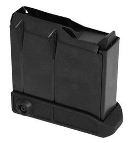 Tikka T3X Tac A1 ten round magazine, black steel construction.